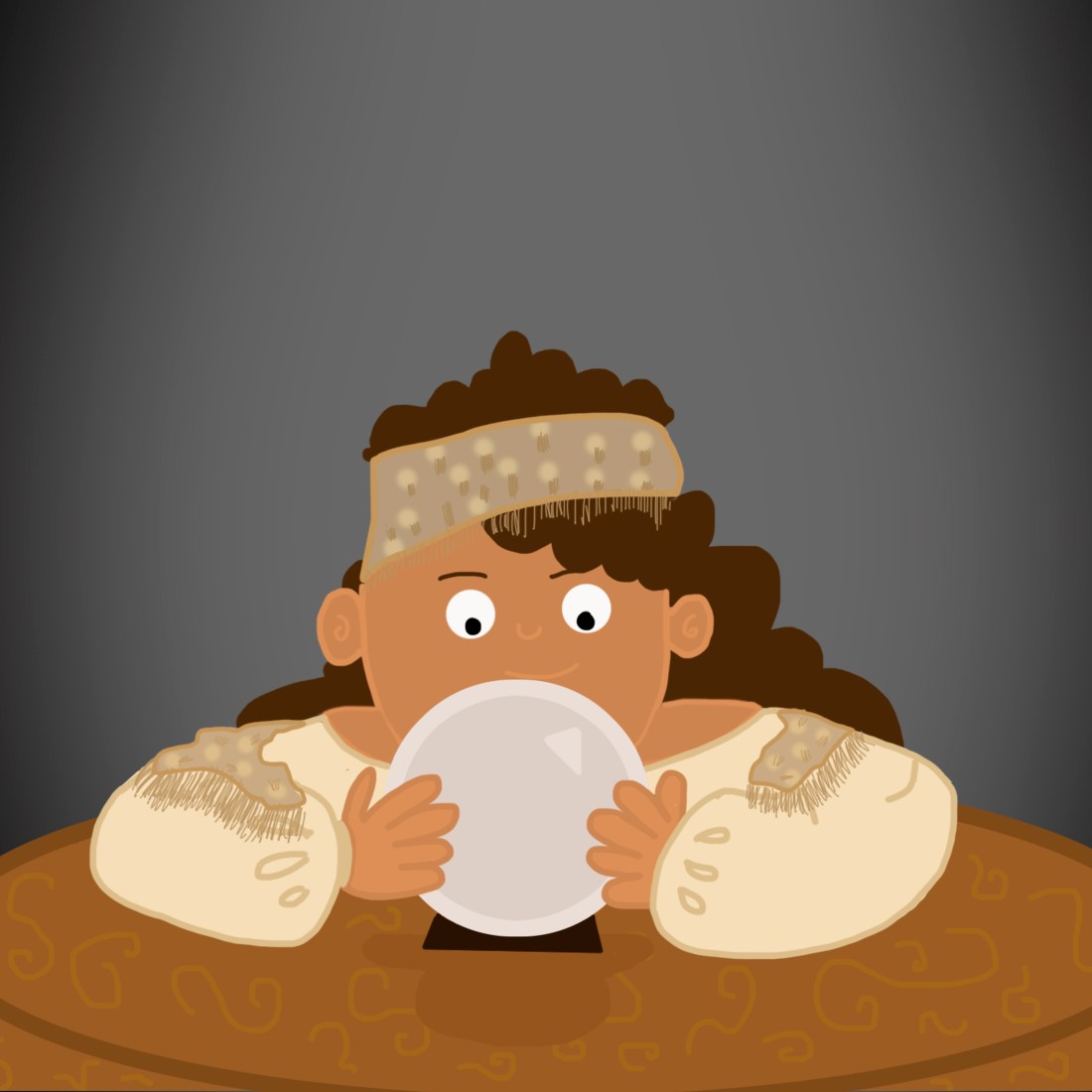 13.adivinadora con bola