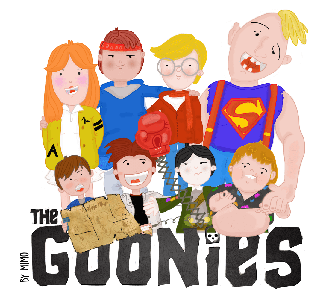 goonies version blanca by mimo