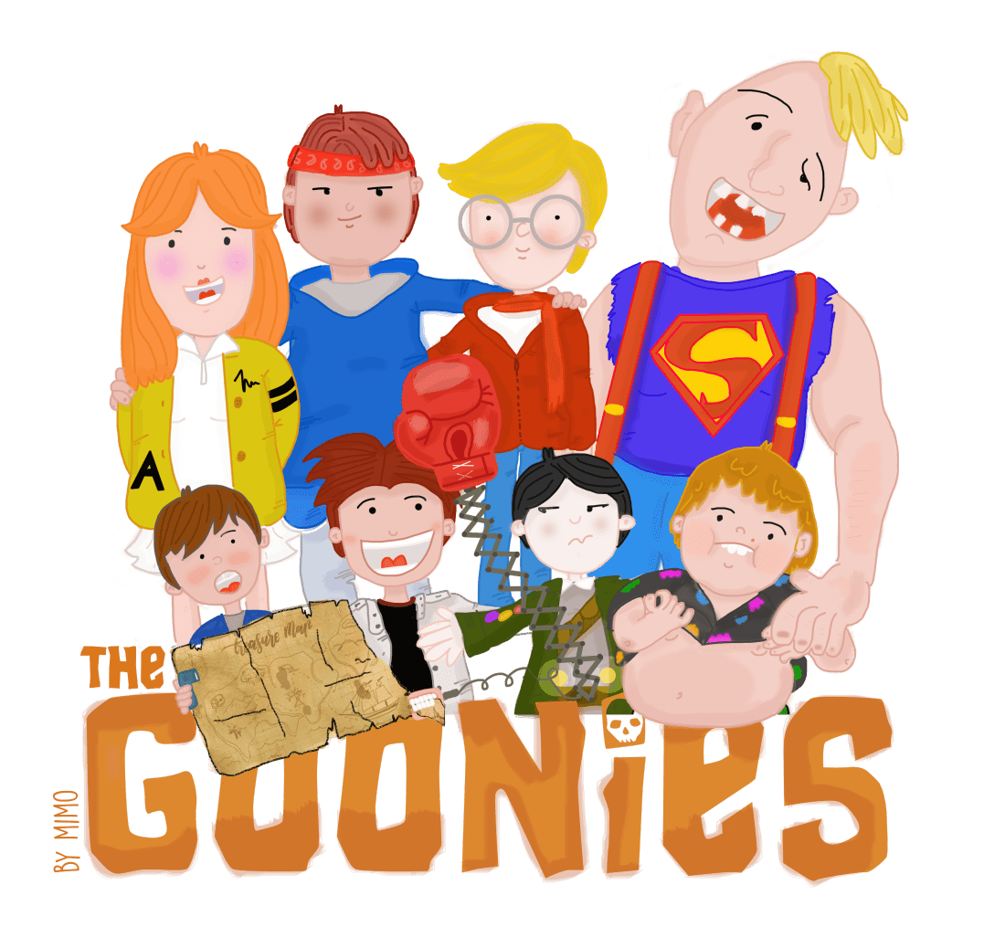 goonies vesion negra by mimo