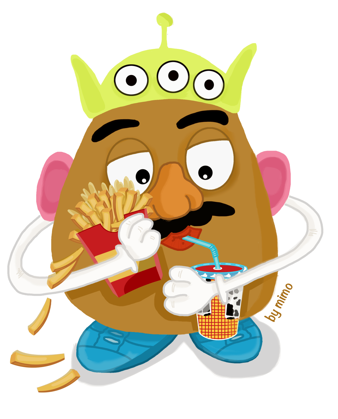 patata final camiseta