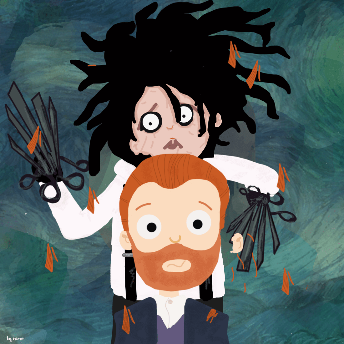 corte de pelo van gogh