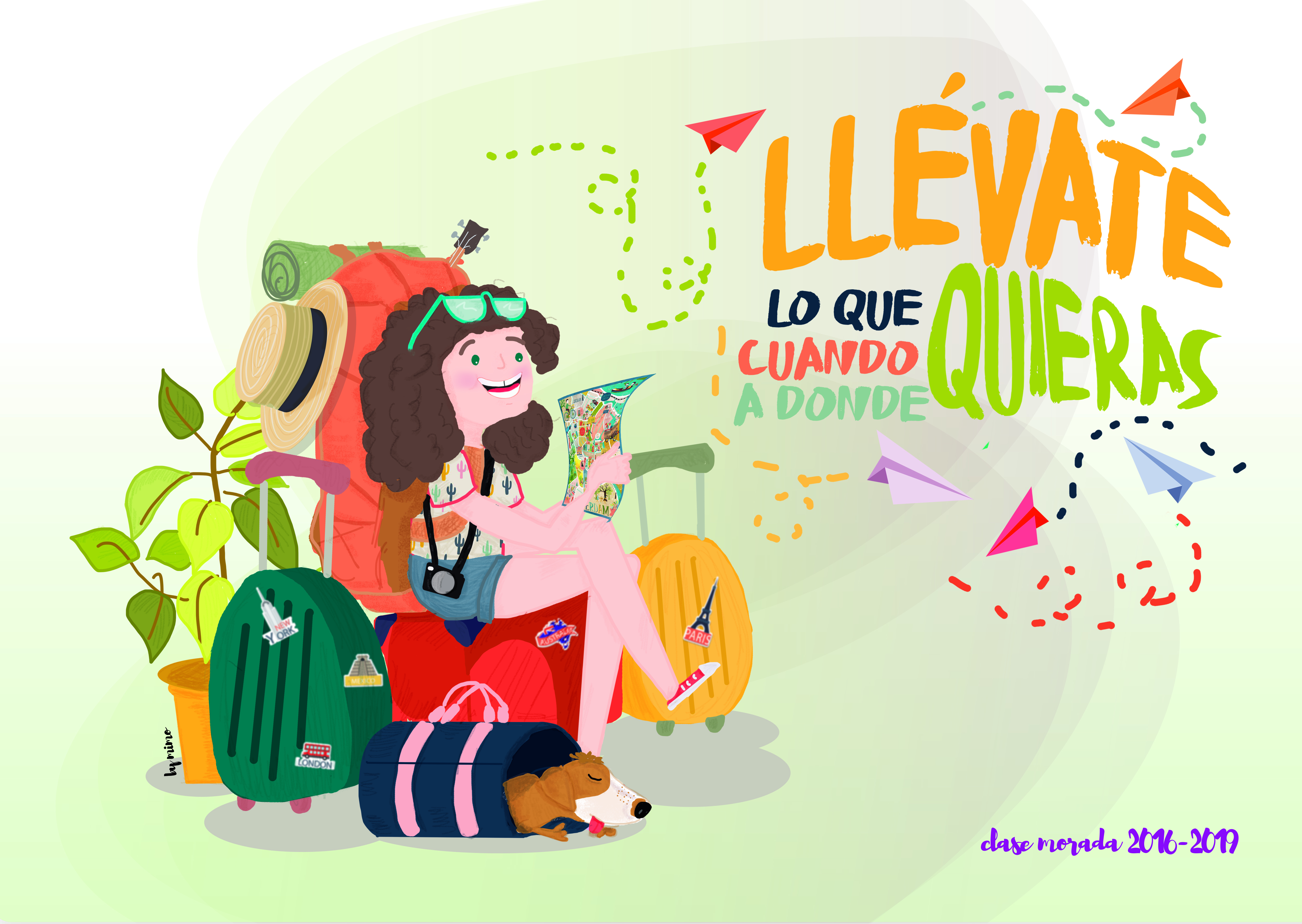 diseño tarjeta cristina 2019